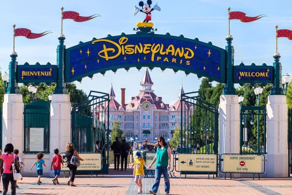L'Olivier Centre Ville Parking Disneyland 4 Personnes Et 1 Bebe Байи-Романвилие Екстериор снимка
